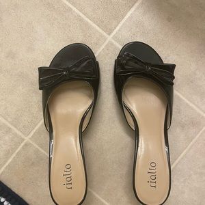 Patent Leather Kitten Heels